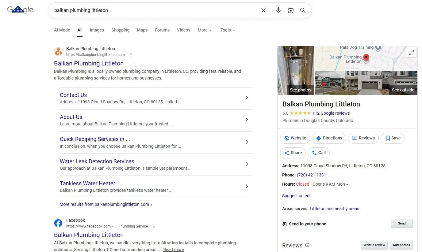 Balkan-Plumbing-Littleton-google